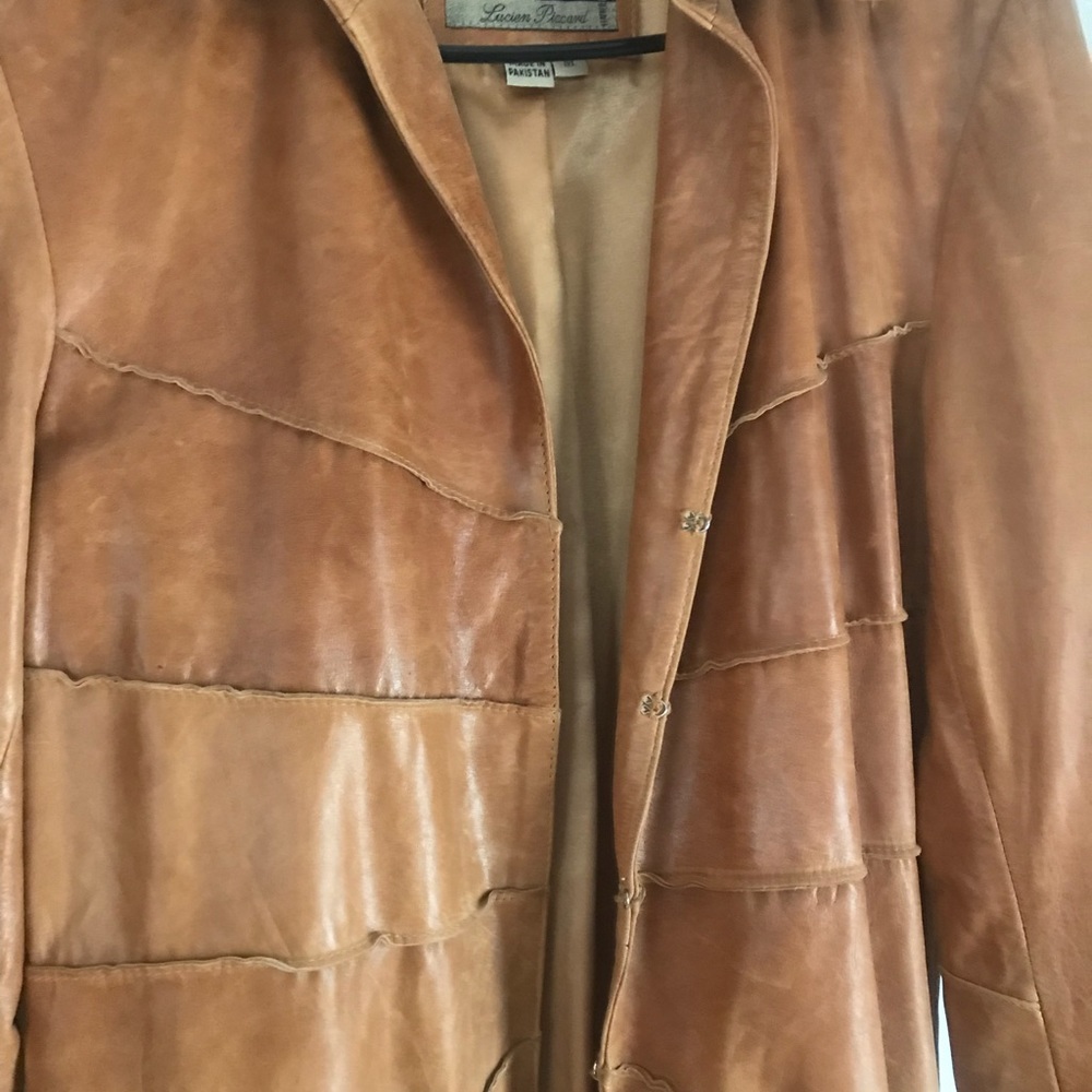 Lucien Piccard VINTAGE leather coat